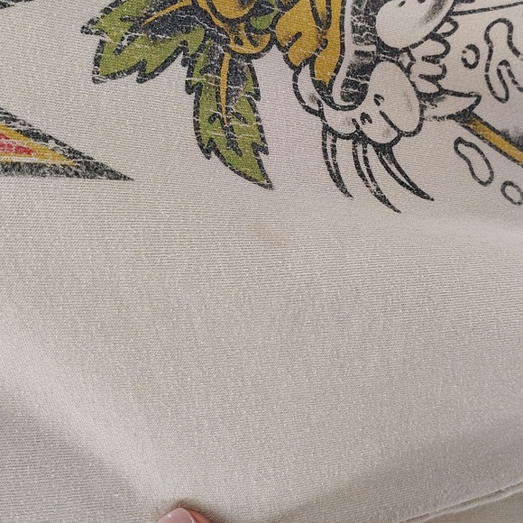 Def Leppard Cream Sweatshirt Band Graphic Large **Read Below** - Picture 5 of 6